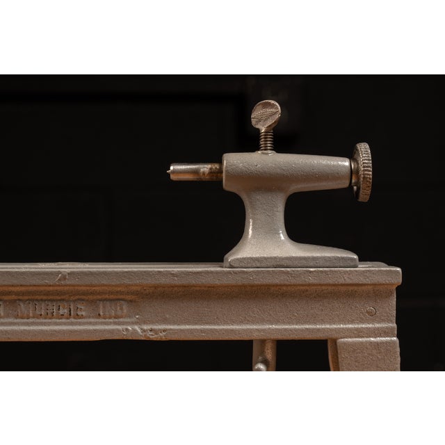 Gray Early 20th Century Peter Austin Bench Lathe For Sale - Image 8 of 10