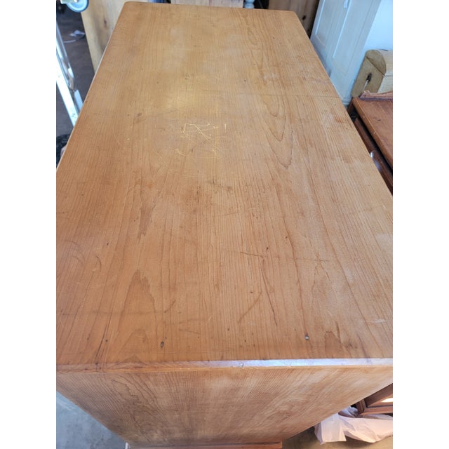 Brown Antique Pine Two Over Three Drawers - Chest of Drawers - From England - Circa 1870 For Sale - Image 8 of 12