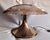 Italian Sculptural Table Lamp in Brass and Acrylic Glass with Embedded Vienna Cane, Italy, 1975 For Sale - Image 6 of 14