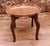 On trend mahogany and copper coffee table Look is very bohemian chic and we date this to circa 1930. Dimensions in inches...