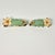 1920s Antique Italian Boho Chic Hollywood Regency Flora Tole Tiebacks - Set of 2. For Sale - Image 6 of 8
