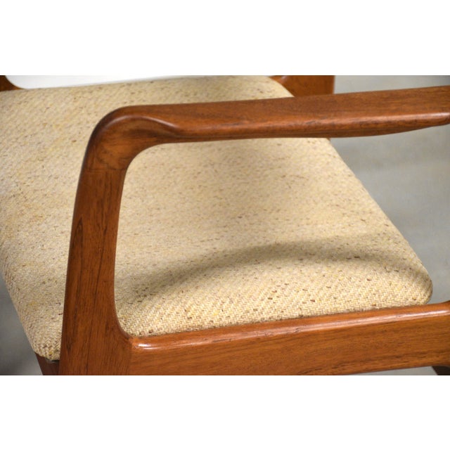 Danish Modern Teak Dining Chairs - Set of 6 For Sale In Boston - Image 6 of 8