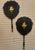 Victorian Pair of Late 19th Century Victorian Lacquered Fans For Sale - Image 3 of 8