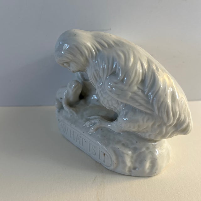 Antique English Bird and Frog Match Striker For Sale In New York - Image 6 of 8