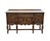 Gothic Bernhardt Furniture Solid Walnut Gothic Jacobean Style 60" Sideboard Buffet 225-105 For Sale - Image 3 of 15