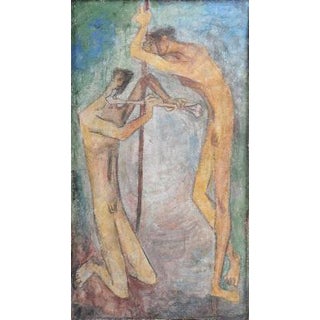 Eduardo Luíz Fernandes Gomes, Fresco, 1950s, Painting For Sale