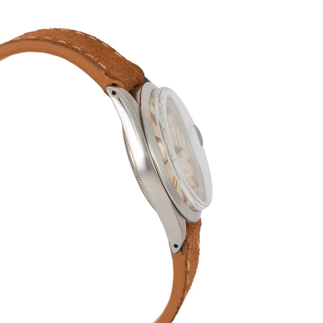 Modern Vintage Tudor Prince Oysterdate 34mm 9050/0 Brown Steel Self Winding Watch For Sale - Image 3 of 11