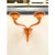 Orange Translucent Murano Glass Wall Sconce by Simoeng For Sale - Image 4 of 5