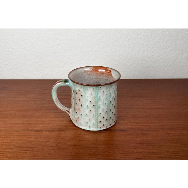 Mid-Century Modern German Studio Pottery Mug by Monika Maetzel, 1960s For Sale - Image 14 of 16