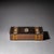 Jewelry box with a hinged lid by Lignifer. The box is made of copper over a wooden body and decorated with spiral wire...