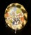 Mid 20th Century Mid 20th Century Fused Art Glass Decorative Plate For Sale - Image 5 of 12