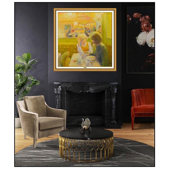 Message us to inquire about custom framing options! (Included for free with every purchase) The artwork here, "A Quiet...