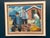 Svend Nielsen, Figures at the Fish Shed, 1950s, Oil on Canvas, Framed For Sale - Image 9 of 16