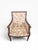 Early 21st Century Ethan Allen Neoclassical Style Bergere Lounge Chair With Floral Upholstery For Sale - Image 5 of 17