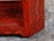 Metal Attributed Karl Springer 1970s Midcentury Octagonal Bar Cart With Red Snakeskin Finish For Sale - Image 7 of 11
