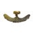 Gilt Ginkgo Appliques, 1950s, Set of 2 For Sale - Image 4 of 6