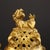 Late 20th Century Cloisonné Enamel Dragon Censer With Gilt Guardian Lion Finial For Sale - Image 10 of 10