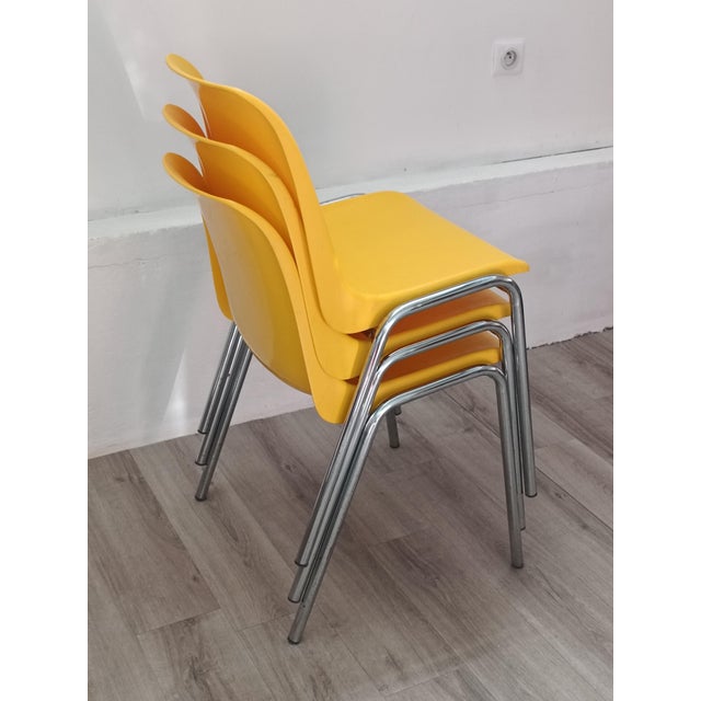 Hélène Chairs from Bericoplast, 1990s, Set of 3 For Sale - Image 13 of 17