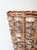 Brown Vintage Birch Bark Basket For Sale - Image 8 of 10
