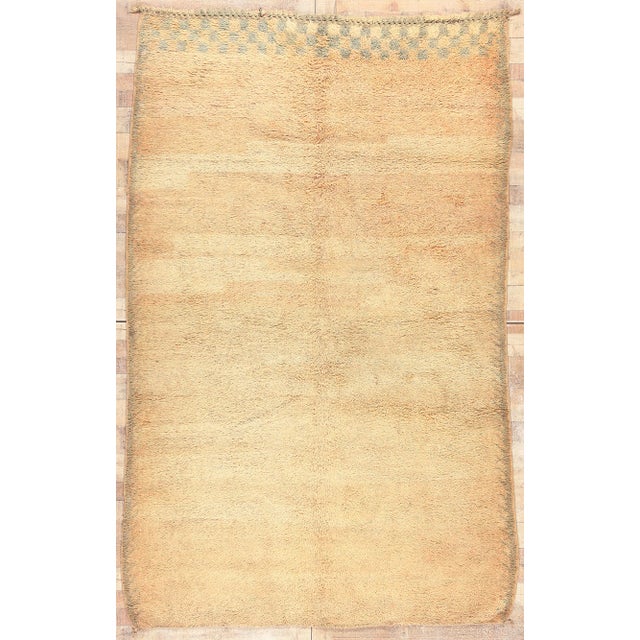 Textile Vintage Beni MGuild Moroccan Rug - 06'02 X 09'10 For Sale - Image 7 of 10