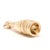 Solid Gold Champagne Bottle Charm, 14k Yellow Gold, Length 1.5 In For Sale - Image 4 of 5
