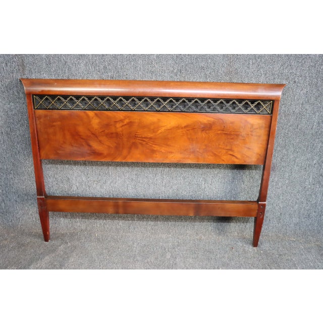 Wood Beacon Hill Mahogany Headboard/Double For Sale - Image 7 of 7