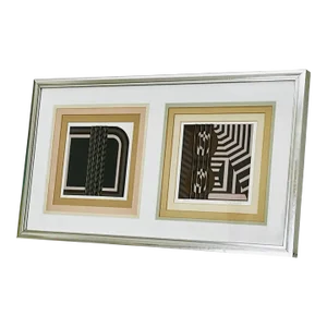 Vintage Postmodern Abstract Signed and Numbered Art by Rina Rotholz, Signed