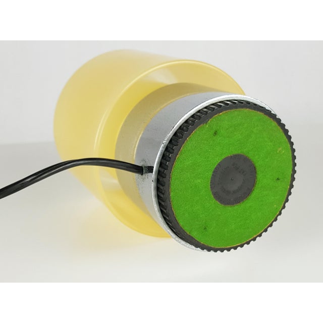 Vintage Plastic Tic Tac Table Lamp by Giotto Stoppino for Kartell, 1971 For Sale - Image 3 of 8