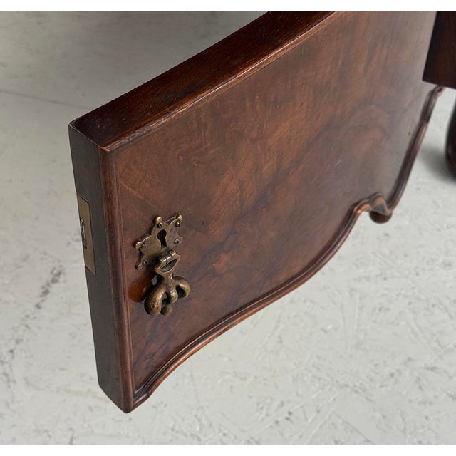 Antique Glass Cabinet in the style of Gerstel, 1930s For Sale - Image 10 of 11