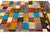 Modern Abstract Baluch Style Wool Rug - Vibrantly Colored Patchwork Checkerboard For Sale - Image 11 of 11