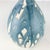 Blue Vintage Skinny Neck Drippy Glaze Studio Art Pottery Vase, Signed For Sale - Image 8 of 8