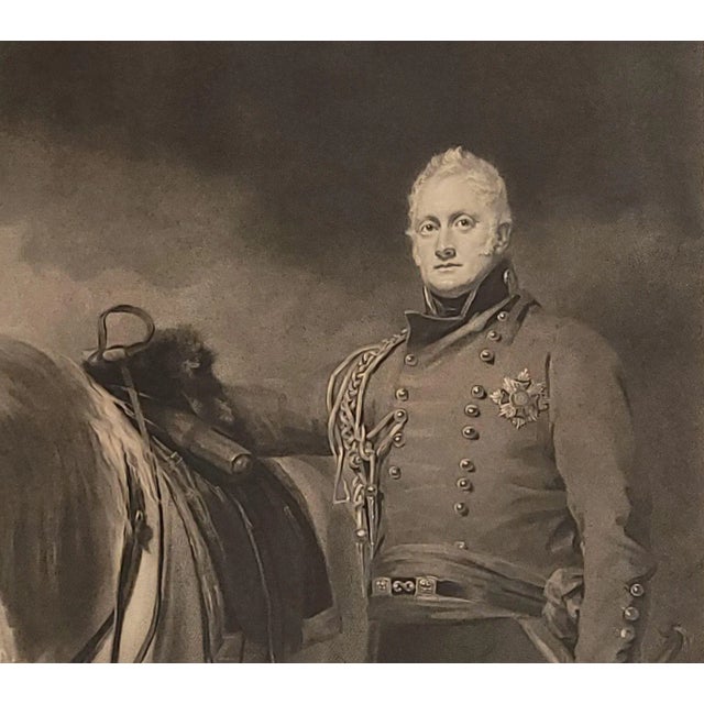 Traditional Engraving From a Painting by Henry Raeburn of John Earl of Hopetoun, Dated 1909 For Sale - Image 3 of 4