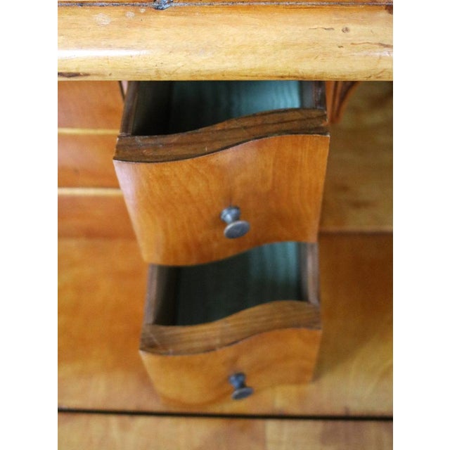 Scandinavian Biedermeier Chest of Drawers with Secretaire For Sale - Image 11 of 18