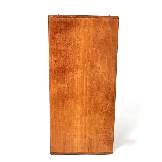 1980s Wood CD Rack or Desktop Organizer Chairish