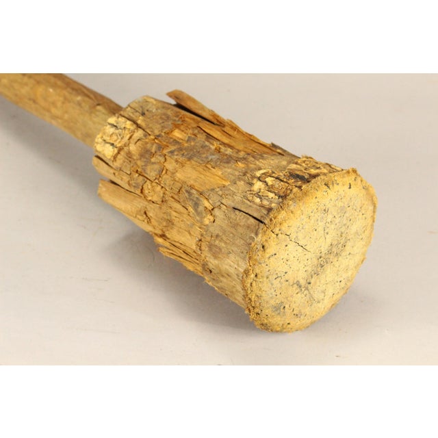 Primitive Bushcraft Stomper Masher Mallet Single Piece of Wood For Sale In Houston - Image 6 of 11