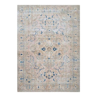 1950s Old Persian Hamedan Area Rug 8x11 For Sale