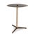Mid-Century Modern Tivoli Marble Natural/Brass Drinks Table For Sale - Image 3 of 3