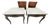 20th Century Pair of Henredon Side Tables For Sale
