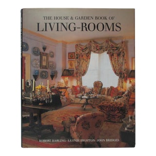 The House and Garden Book of Living Rooms Hardcover Decoration Book For Sale