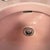Italian Art Deco Pink Ceramic Bidet and Sink, 1920s, Set of 2 For Sale - Image 15 of 18