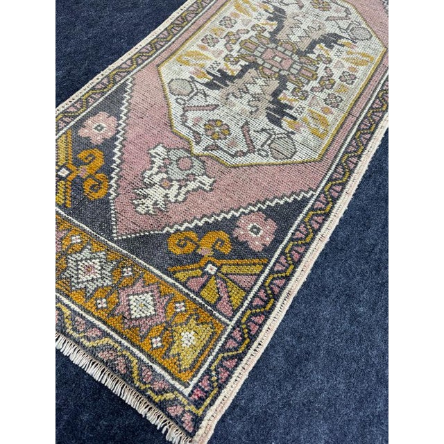 Early 21st Century Turkish Yastik Rug 1'9" x 4'1" For Sale - Image 5 of 5