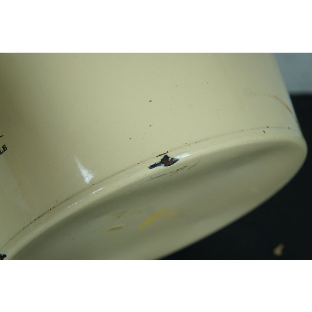 Mid 20th Century l'Hotel Des Royales Paris France Bumblebee Enameled Champagne Ice Bucket For Sale - Image 11 of 11