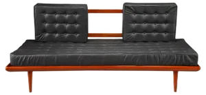 Scandinavian 2-Seat Sofa by Peter Hvidt & Orla Mølgaard Nielsen
