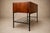 Geraldo de Barros Bench with drawer in Rosewood, Fabric & Metal, Geraldo de Barros, 1950s - Lot 359B For Sale - Image 4 of 17