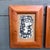 2 original approx 3 x 5 asymmetrical marker drawings done on vintage papers played down on wavy cardboard 1 signed Overall...