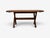 Danish Modern, Brutalist Dining Table, Stained Pine, Denmark, 1960s For Sale - Image 10 of 18