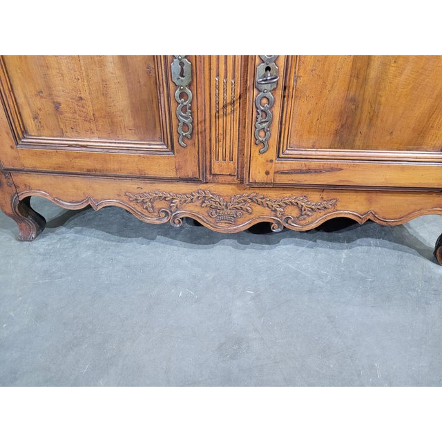 Louis XV Buffet Bas in Walnut For Sale - Image 12 of 13