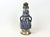 Mid-Century Moroccan Hand Painted Cobalt Ceramic Decanter with Wire Filigree Detailing, 1950s For Sale - Image 9 of 14