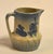 Early 20th Century Dutch Windmill Tulip Motiv Blue Beige Stoneware Pitcher For Sale - Image 10 of 14