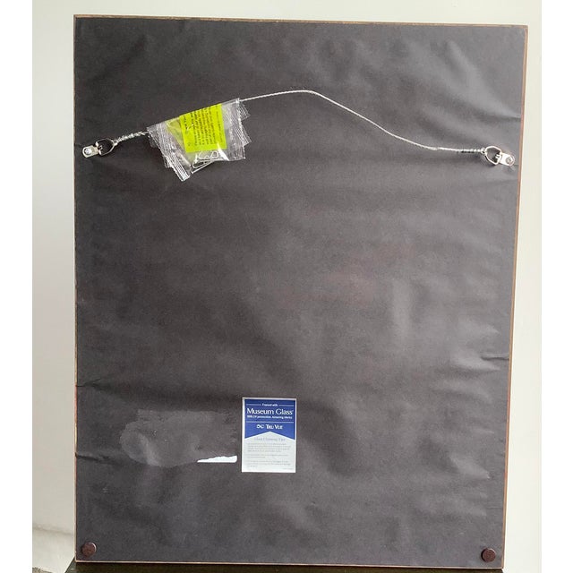 19th C Thanjavur Reverse Glass Painting Andal Tanjore South India Indian Antique Gold Gilt Frame For Sale - Image 11 of 17